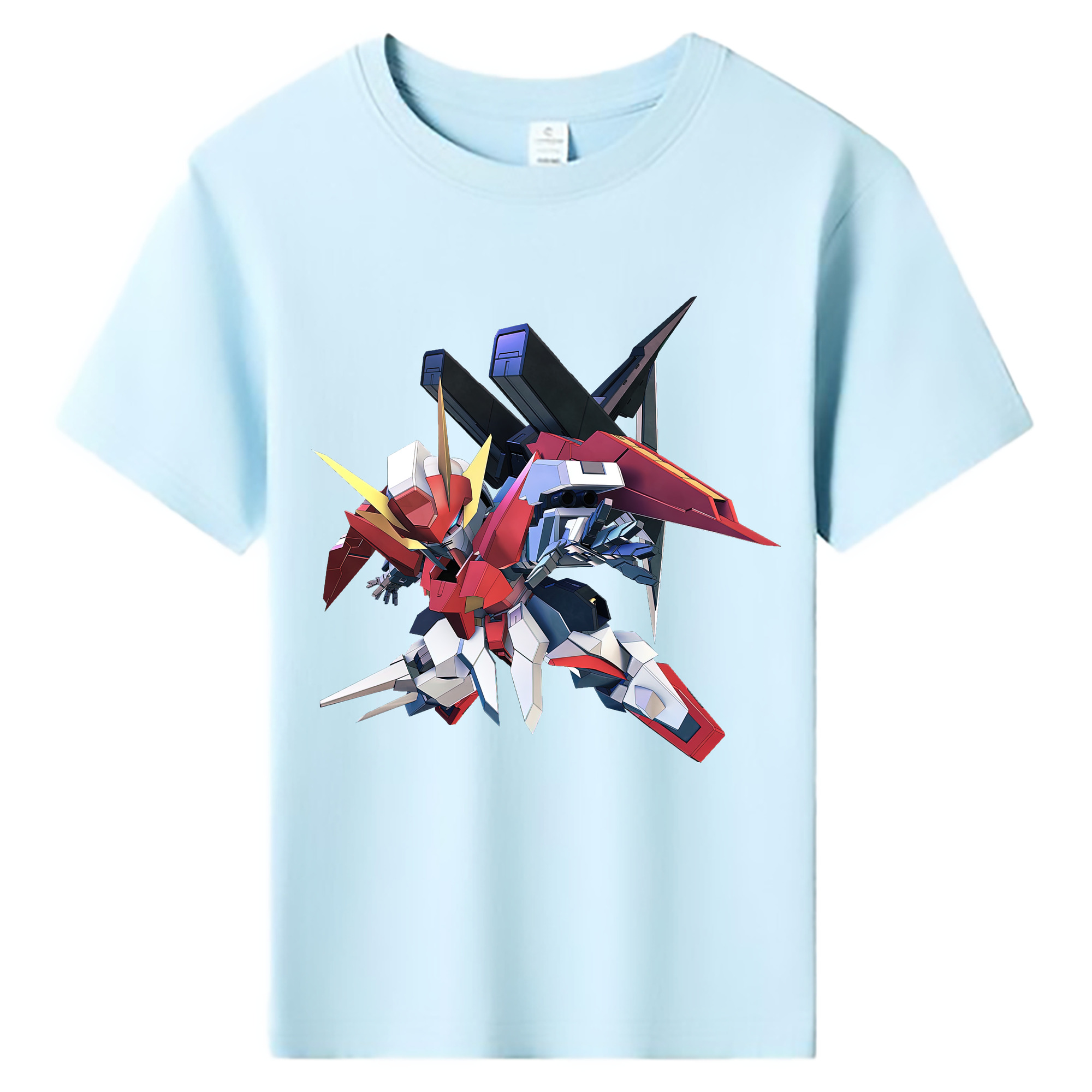 （画像用） 機動戦士ガンダム Mobile Suit Gundam 綿100％キッズTシャツ（フロントプリント）